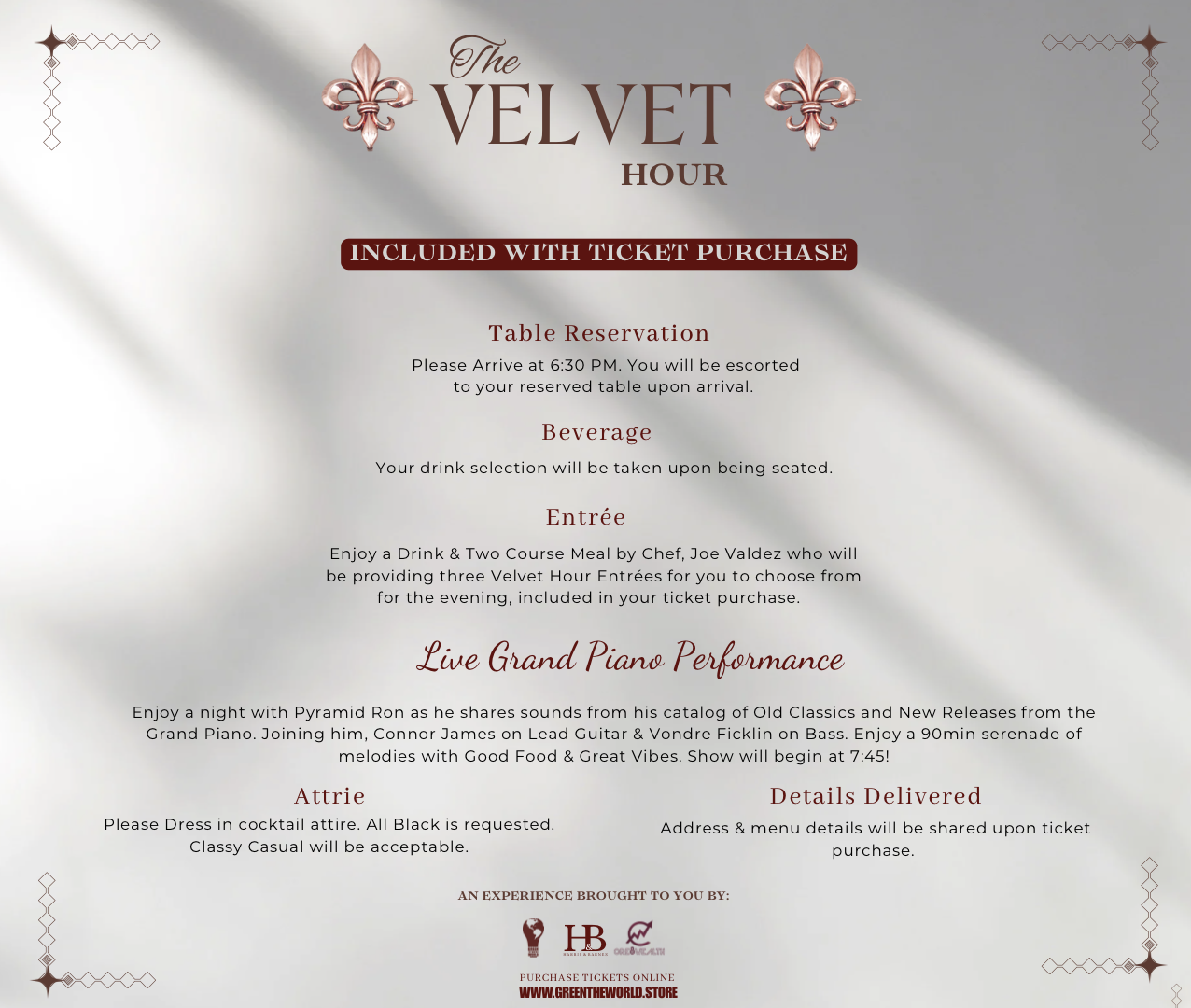 The Velvet Hour Description