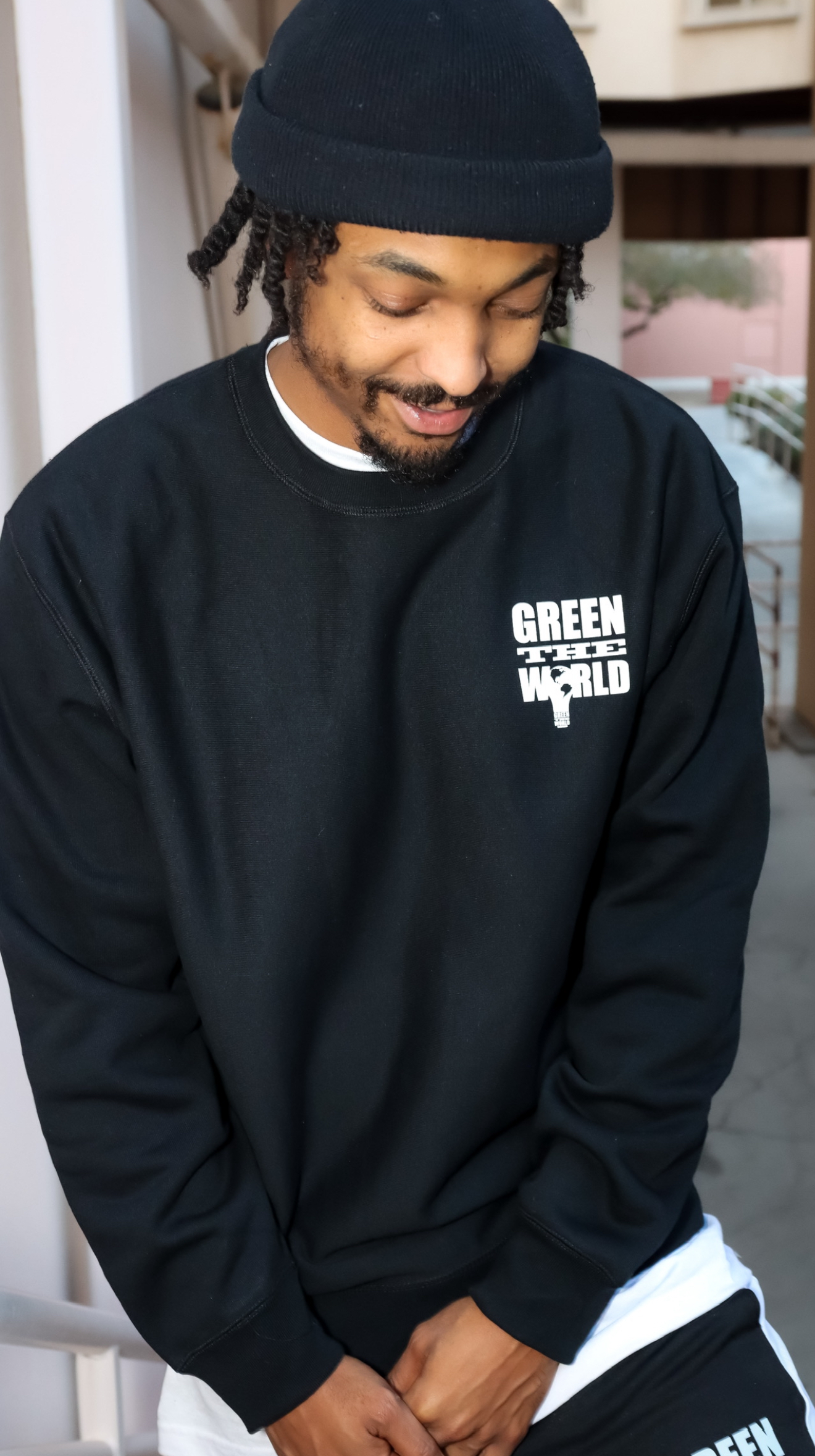 GTW FALL 2025 – Black Crew : Black Track Pants 6